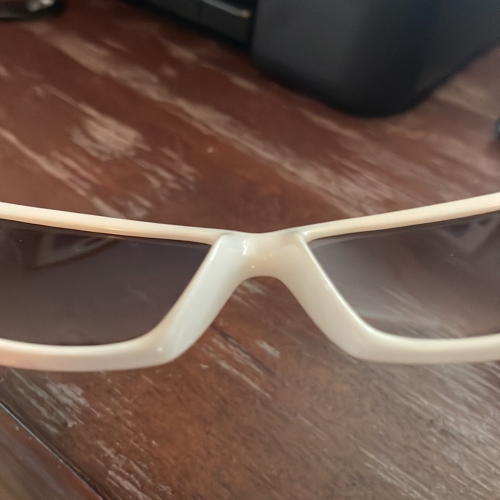 Von Zipper VZ Projektor white rectangular sunglasses. Made in Italy - Picture 12 of 15